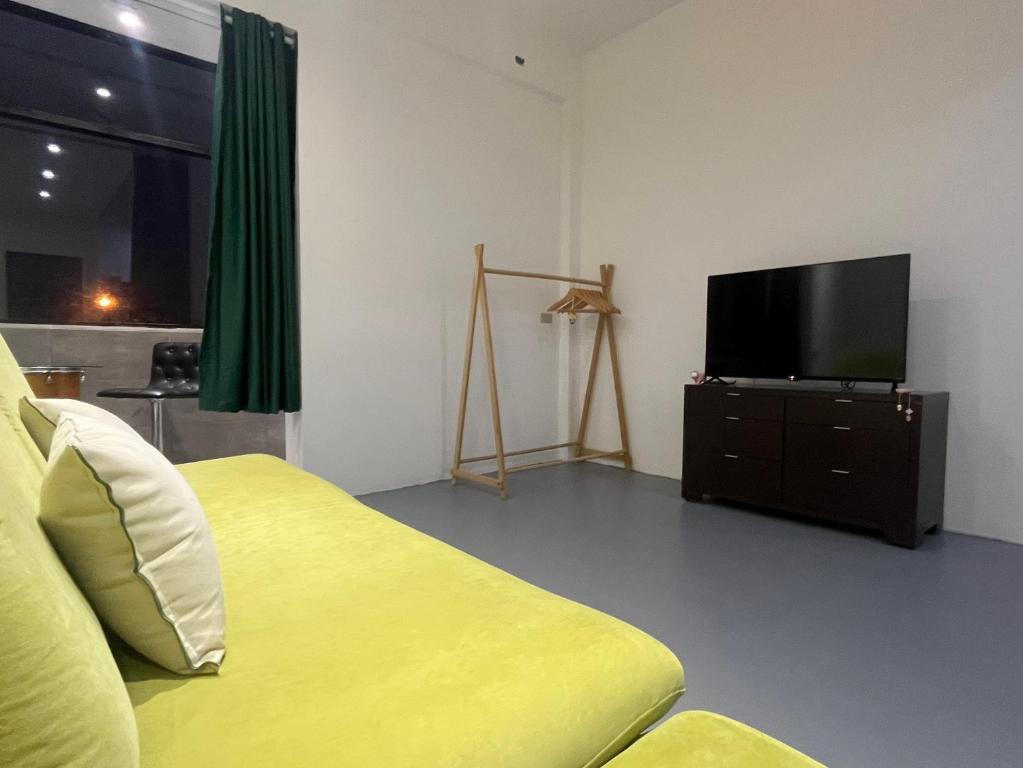 TV a/nebo společenská místnost v ubytování Ye Wong B&B