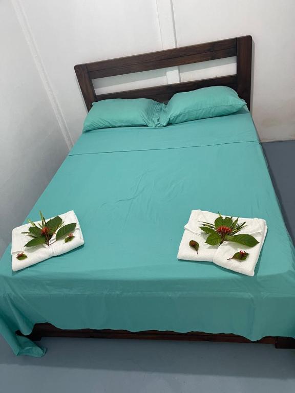 Postel nebo postele na pokoji v ubytování Casa Tabacon cr