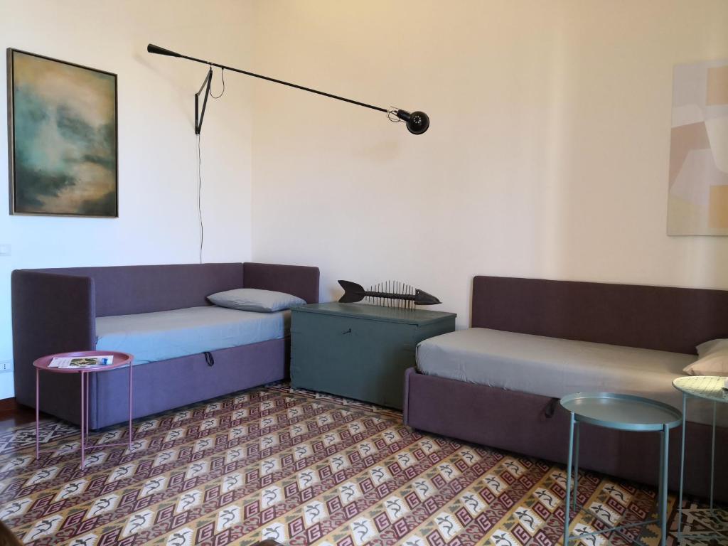 A seating area at Casa Trapani Liberty