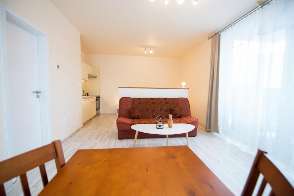 Posezení v ubytování New Cosy Apartment, close to TATRALANDIA and JASNA, parking