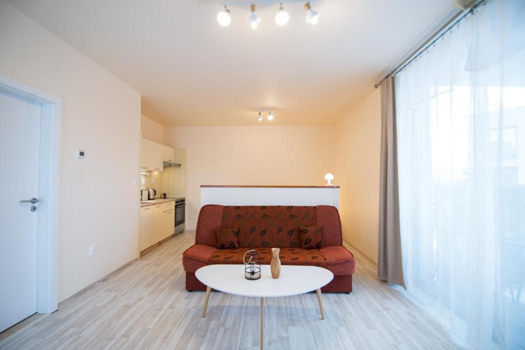 Posezení v ubytování New Cosy Apartment, close to TATRALANDIA and JASNA, parking