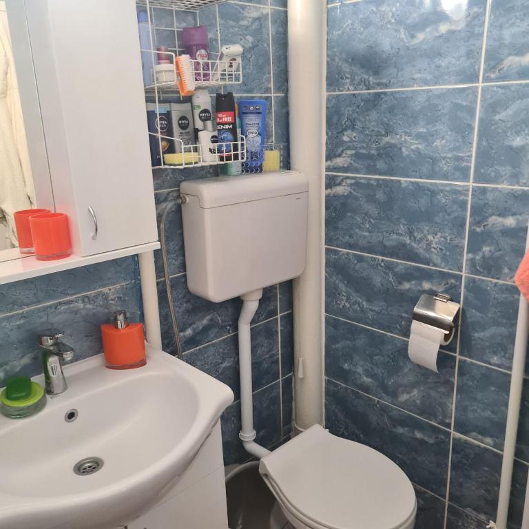 Kúpeľňa v ubytovaní Apartman EXKLUZIV