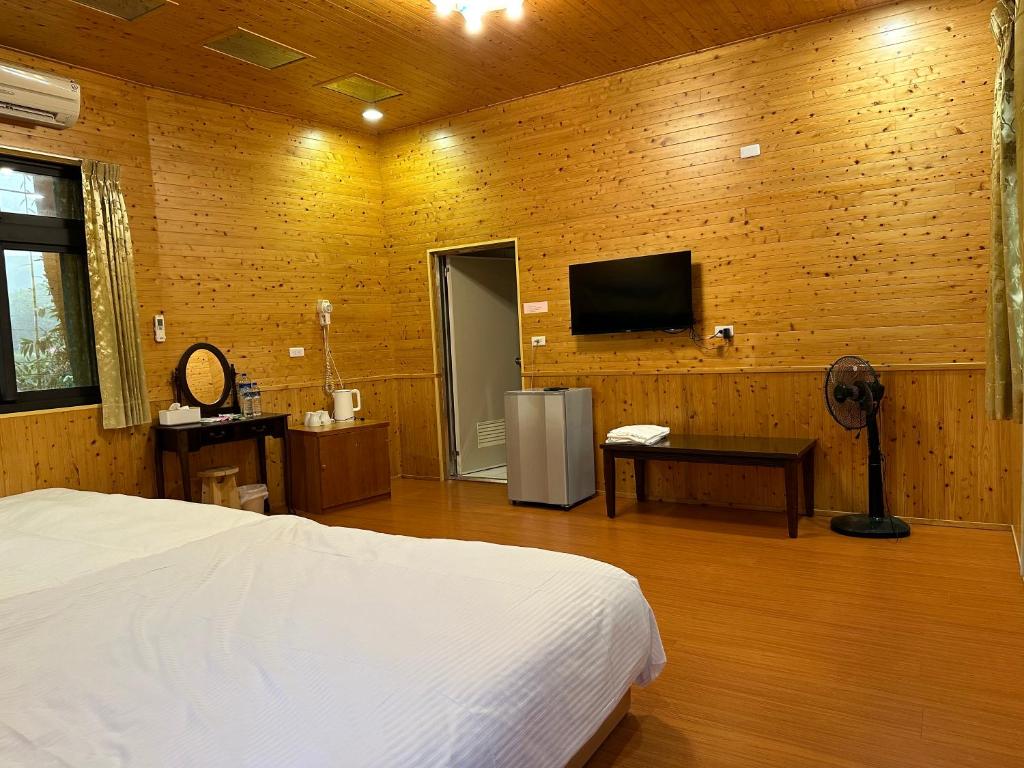 TV a/nebo společenská místnost v ubytování He Ya Leisure Land B&B