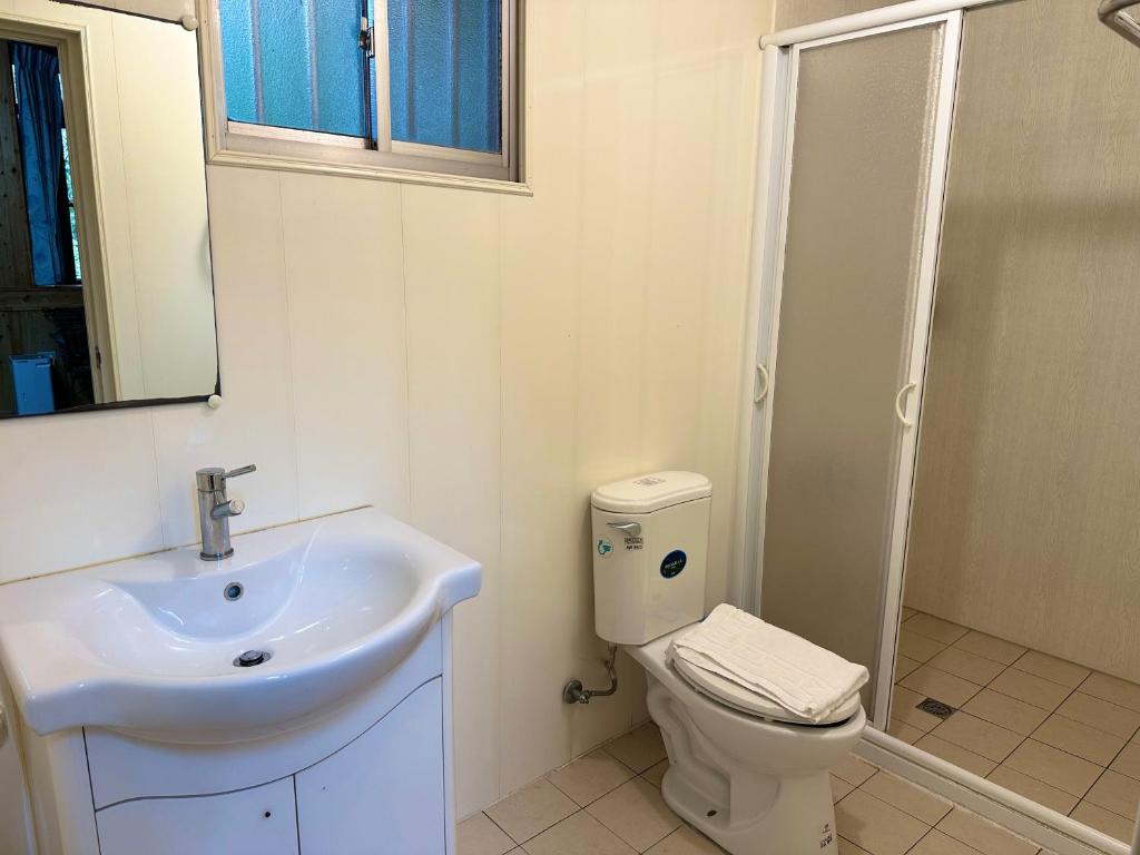 Koupelna v ubytování He Ya Leisure Land B&B