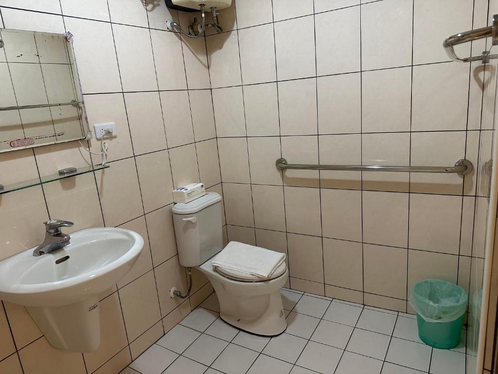 Koupelna v ubytování He Ya Leisure Land B&B