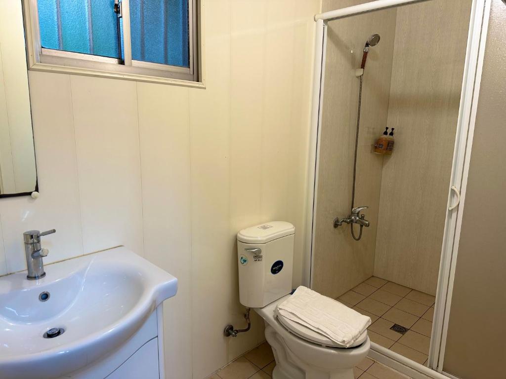 Koupelna v ubytování He Ya Leisure Land B&B