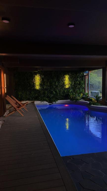 Bazén v ubytování Cascadas Hotel nebo v jeho okolí