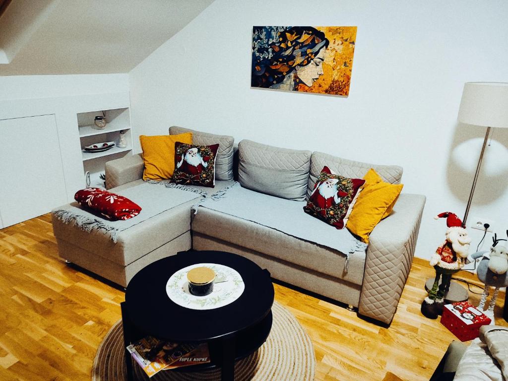 Posezení v ubytování Apartman Blagojevic Hill