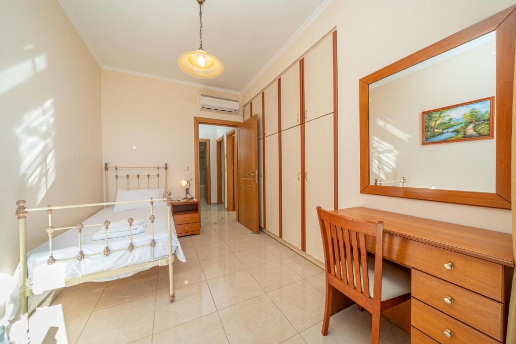 Postel nebo postele na pokoji v ubytování Villa Panorama