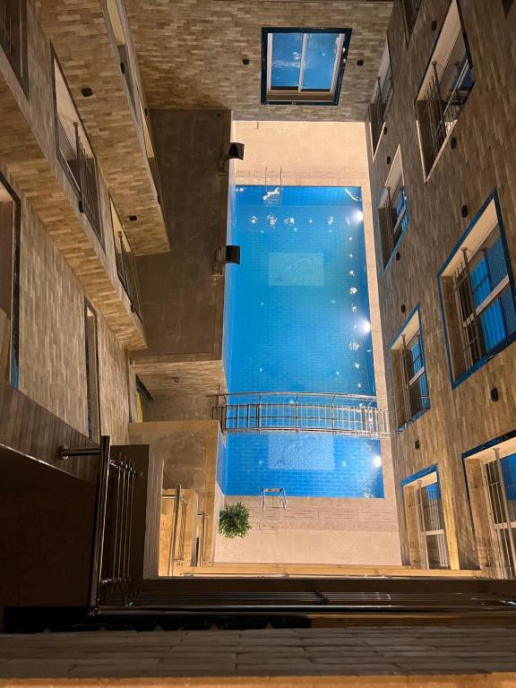 Bazén v ubytování P Quattro Relax Hotel nebo v jeho okolí