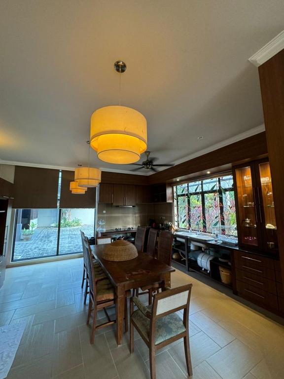 Istumisnurk majutusasutuses Laman Padi Villa in langkawi