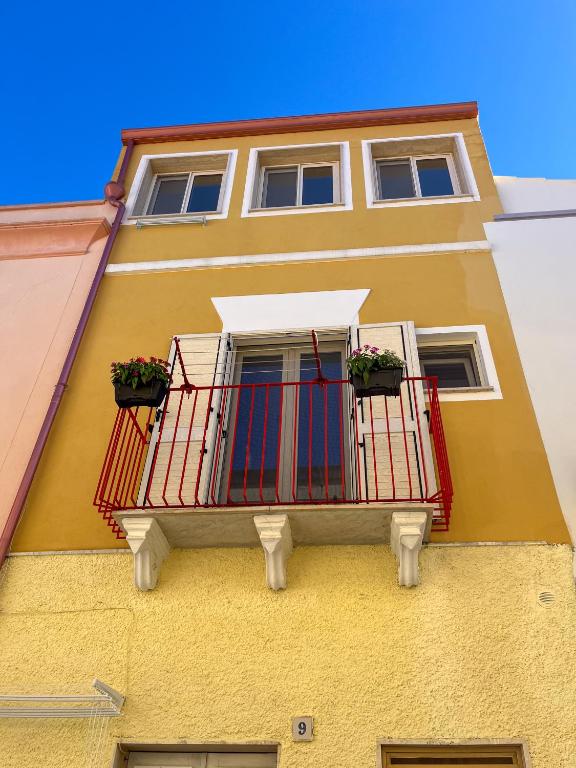 Balkón nebo terasa v ubytování Trilli EcoBnB