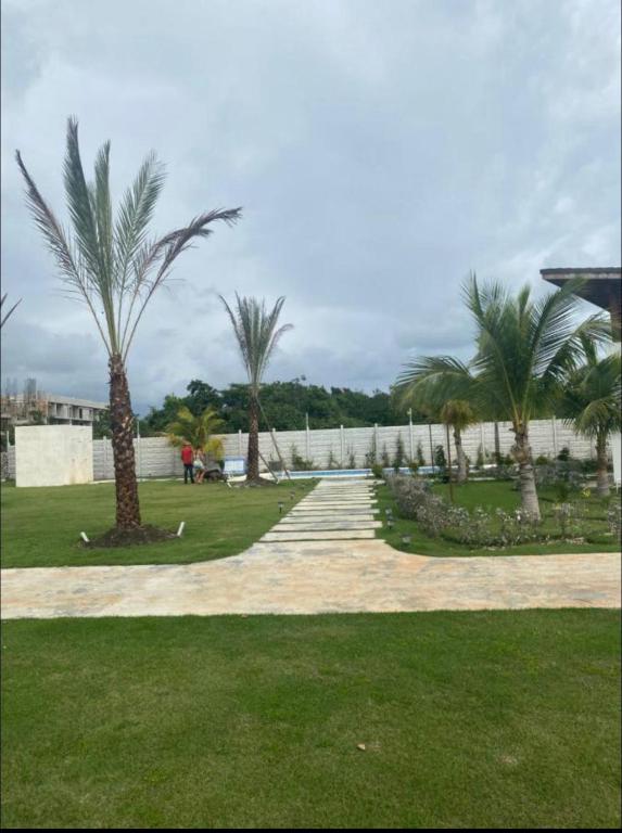 Zahrada ubytování Villa Linn bávaro