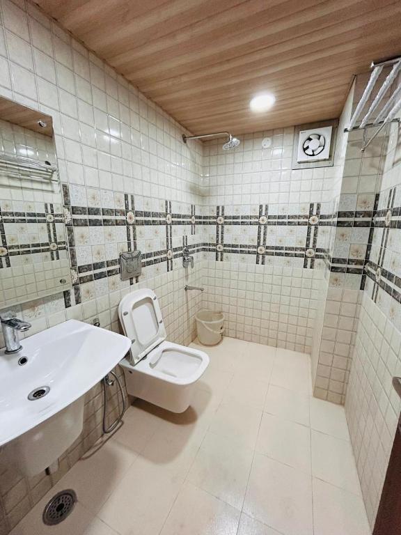 Koupelna v ubytování Yog Maya Regency B&B