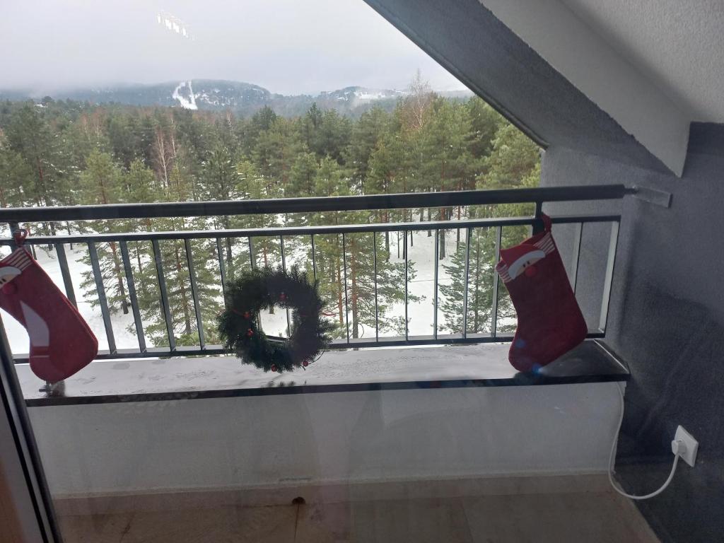 Nespecifikovaný výhled na hory nebo výhled na hory při pohledu z apartmánu