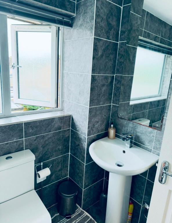 Koupelna v ubytování Single Room
