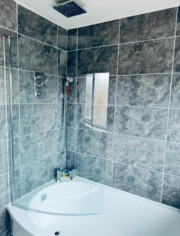 Koupelna v ubytování Single Room