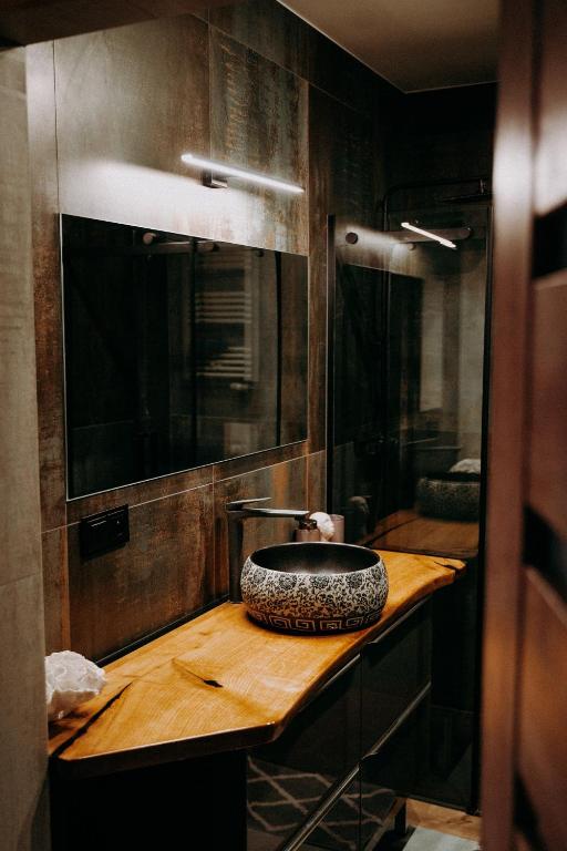 Kúpeľňa v ubytovaní Apartament Madlen Art