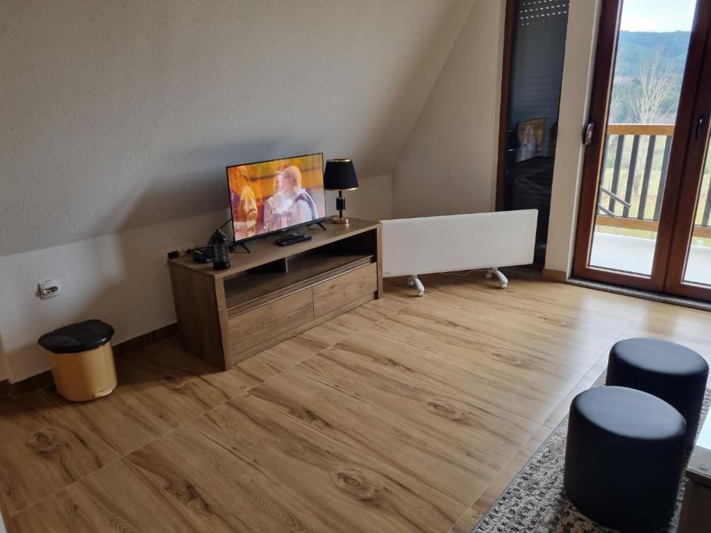 TV a/nebo společenská místnost v ubytování Kutak Maša