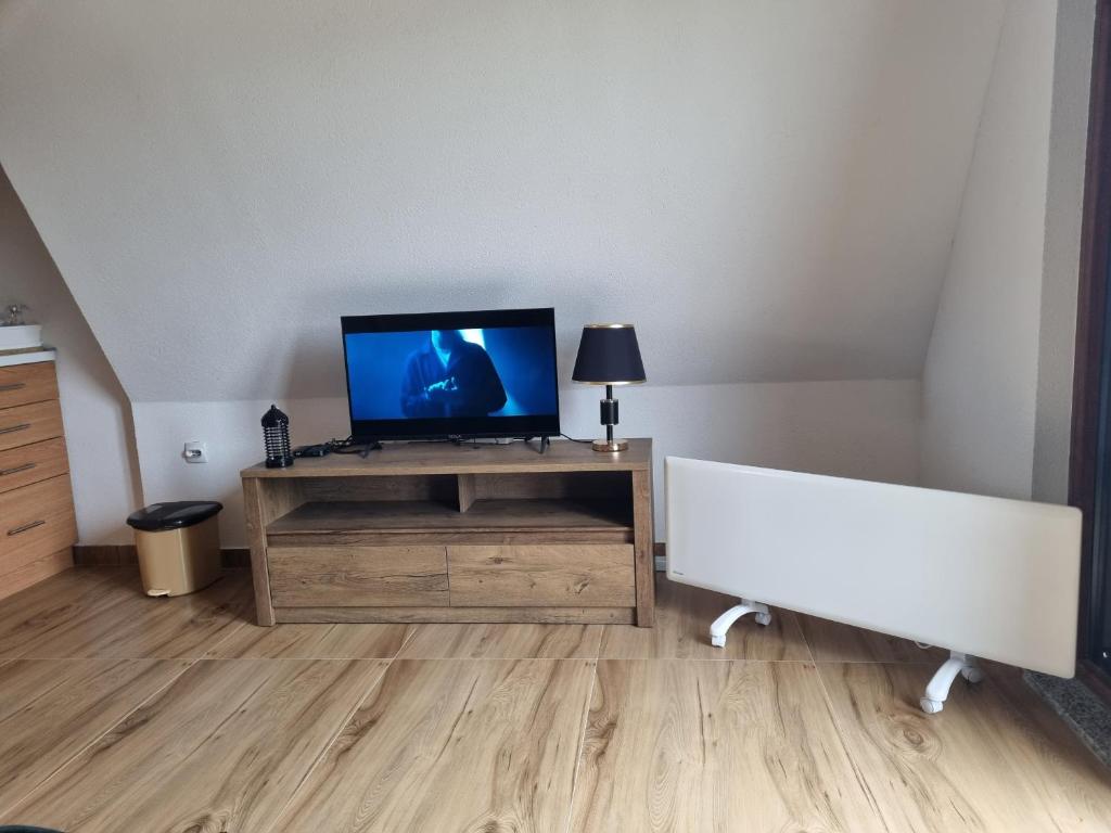 TV a/nebo společenská místnost v ubytování Kutak Maša
