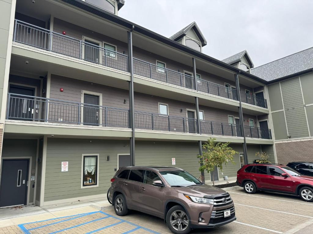 Budova, kde se apartmán nachází