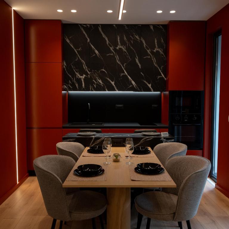 Posezení v ubytování INCASSO CITY CENTER APARTMENT