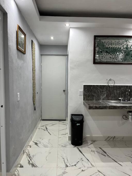 Koupelna v ubytování Casa Aurora