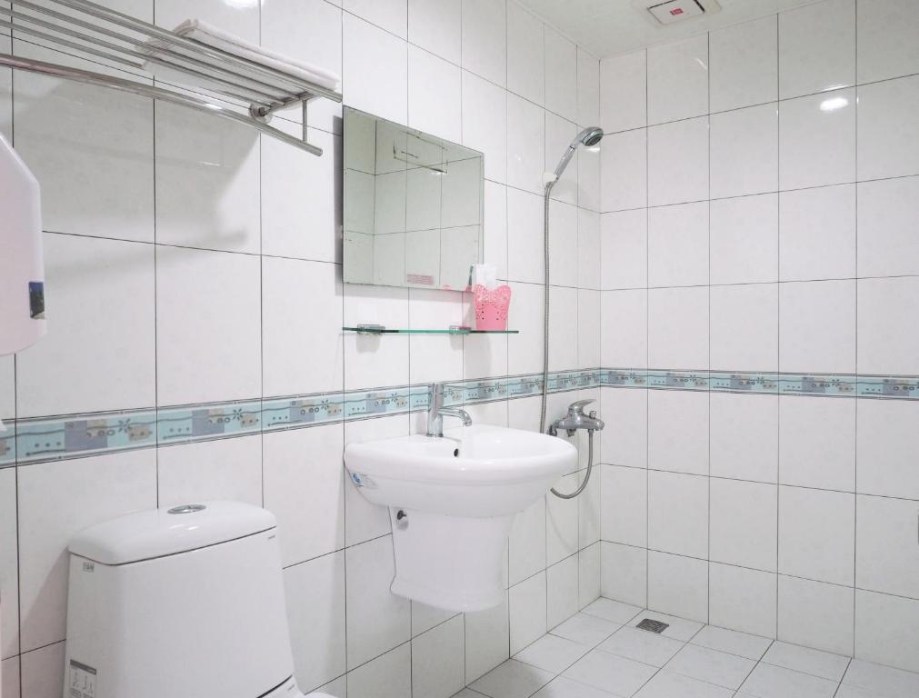 Koupelna v ubytování Siang Ti Ya Homestay