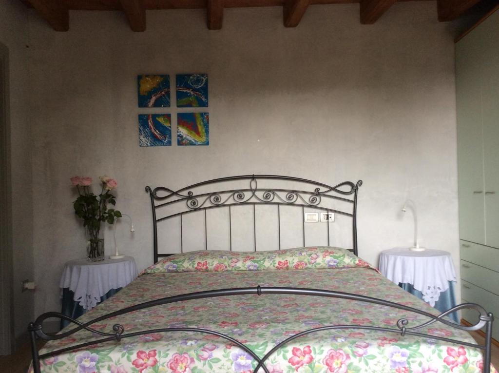 Postel nebo postele na pokoji v ubytování B&B Locus Amoenus
