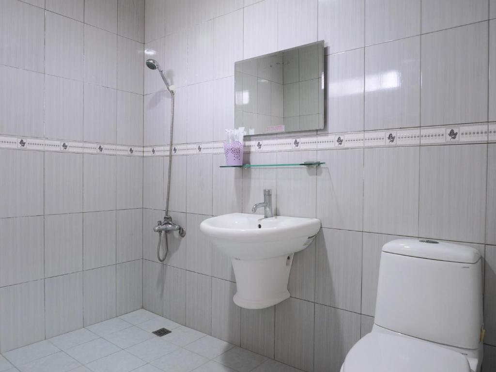 Koupelna v ubytování Siang Ti Ya Homestay