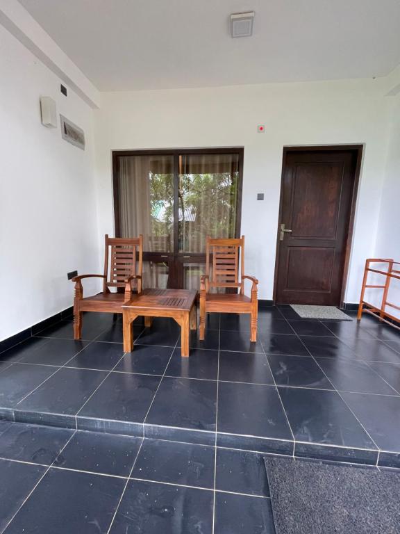 Balkón nebo terasa v ubytování Sigiri Shen Residence