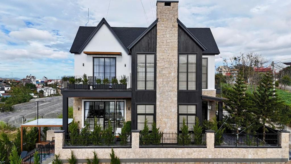 Budova, kde se vila nachází