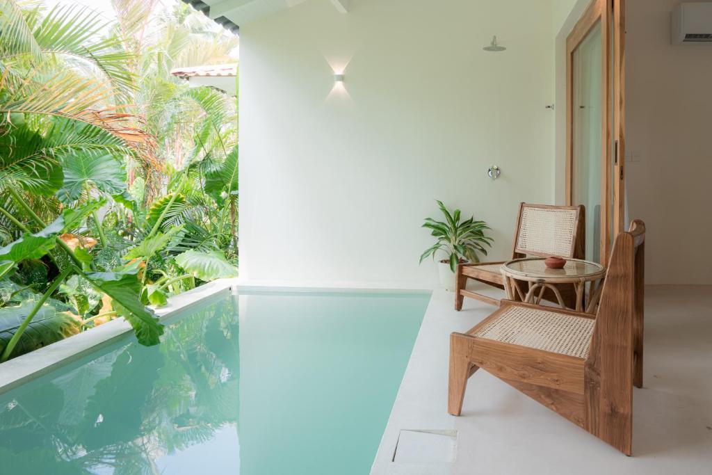 Bazén v ubytování Panta Rei resort nebo v jeho okolí