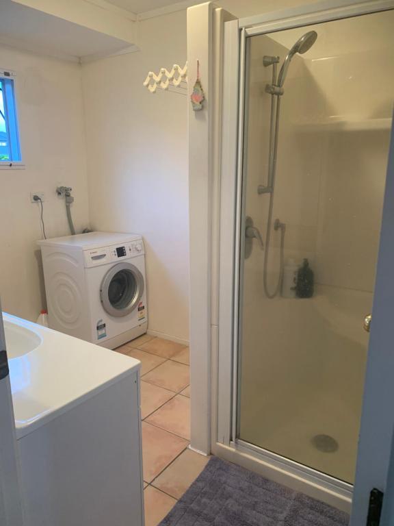 Koupelna v ubytování Single room