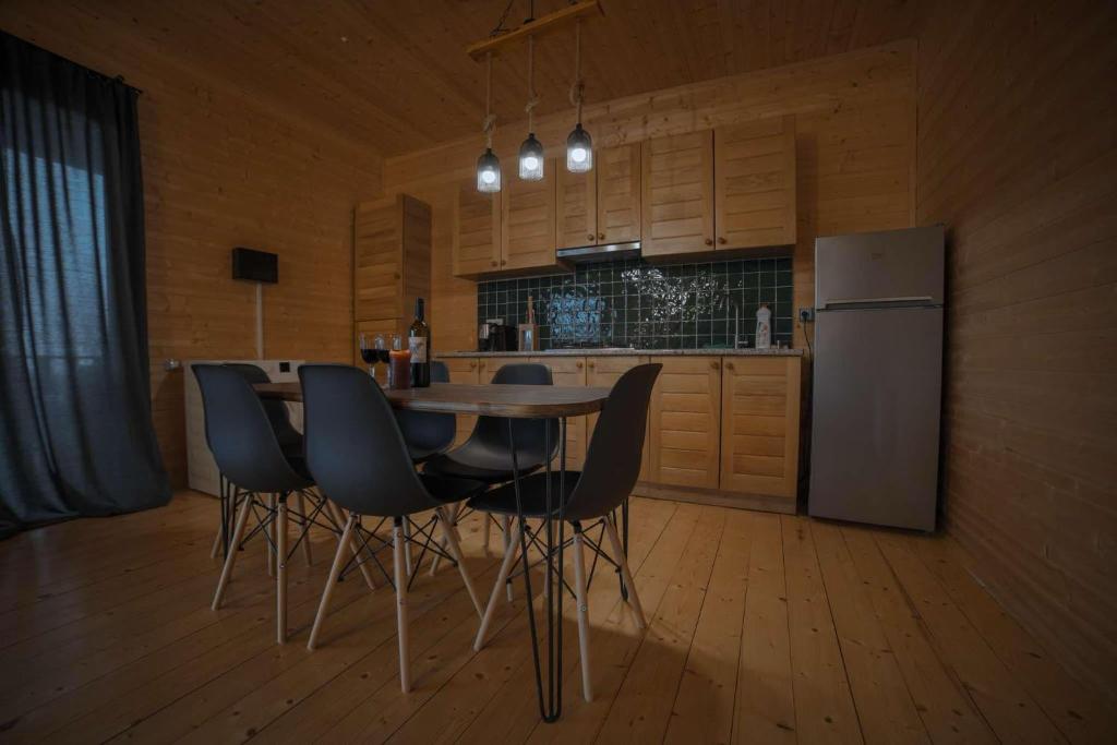 Kuchyň nebo kuchyňský kout v ubytování Matilda Village