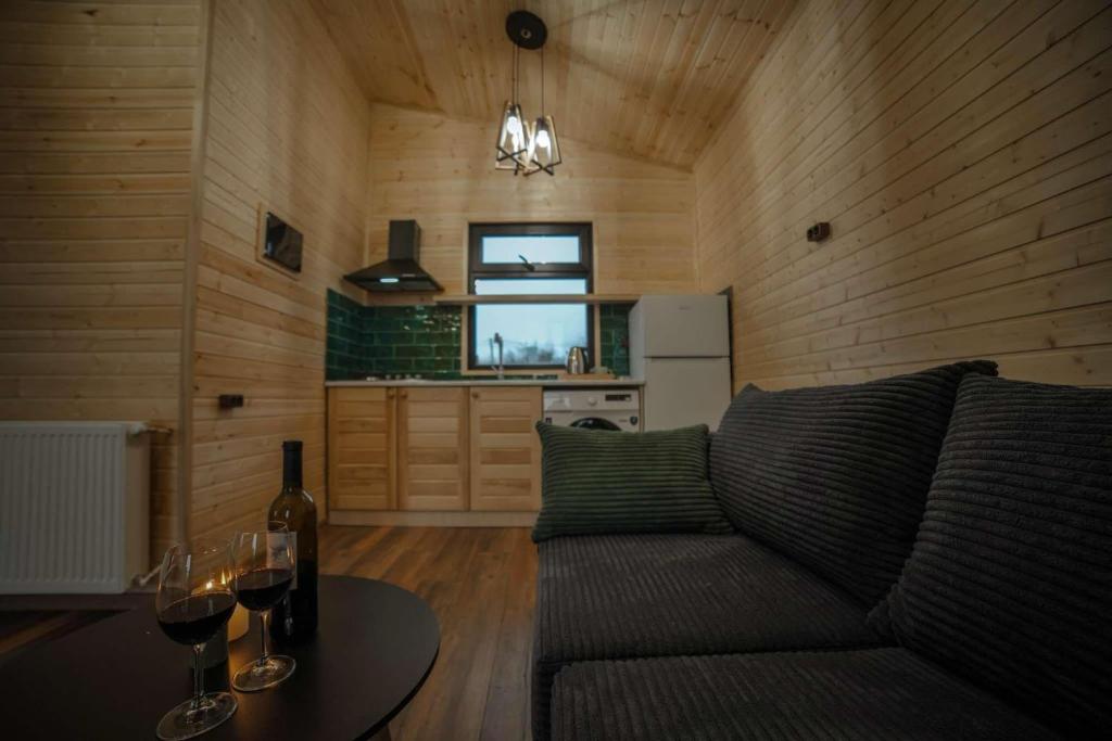 Kuchyň nebo kuchyňský kout v ubytování Matilda Village