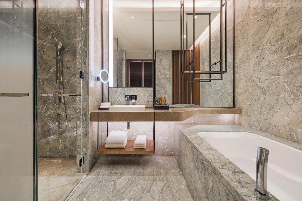Koupelna v ubytování Sheraton Guangzhou Nansha Hotel