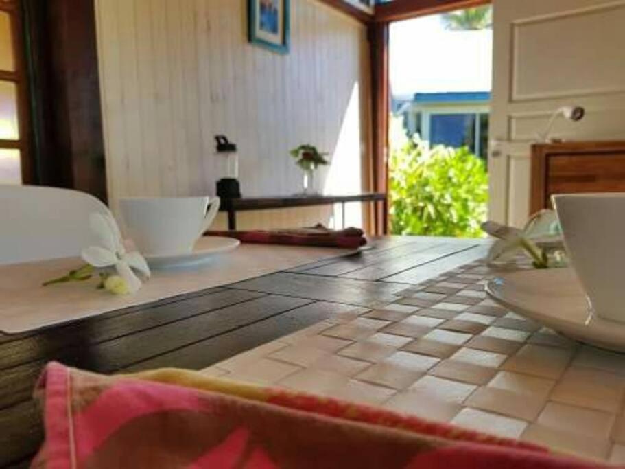 Ocean Side Bungalow, Teavaro - photo 3 - Moorea, Polynésie