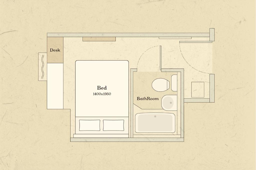 Půdorys ubytování HOTEL Enmichi