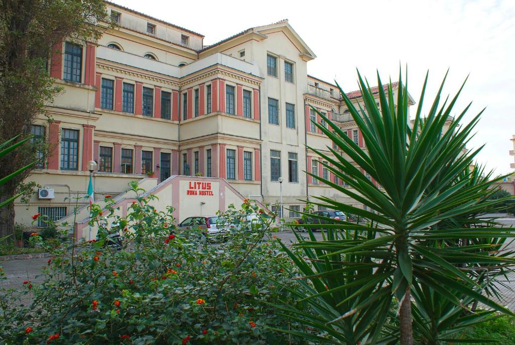 Zahrada ubytování Litus Roma Hostel