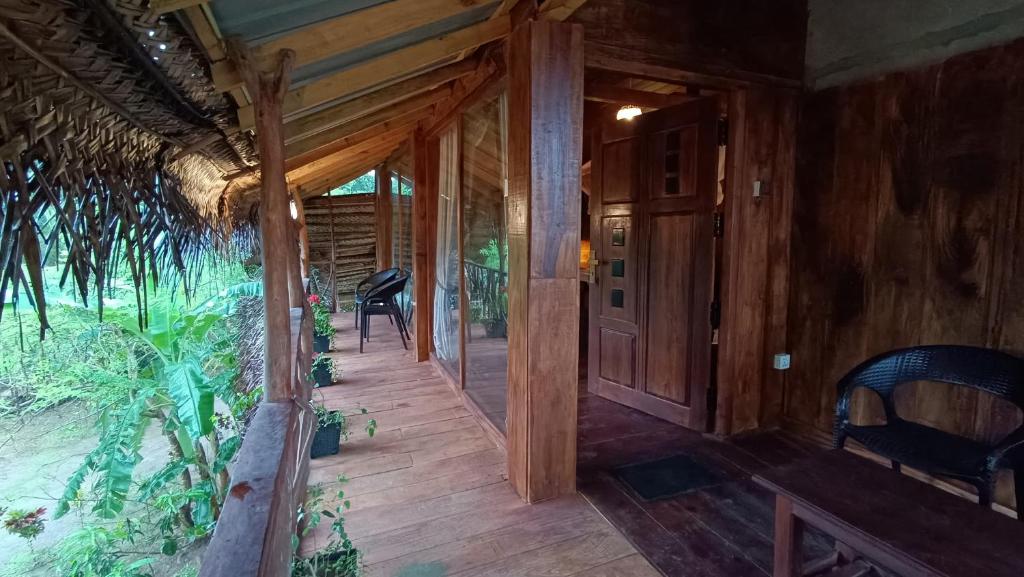Zahrada ubytování Sigiriya Rock View Tree house
