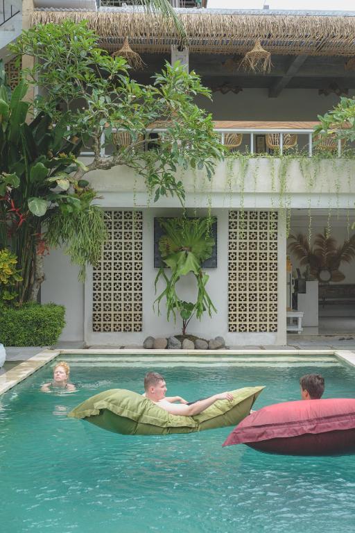 Bazén v ubytování Gypsy Lust Ubud nebo v jeho okolí