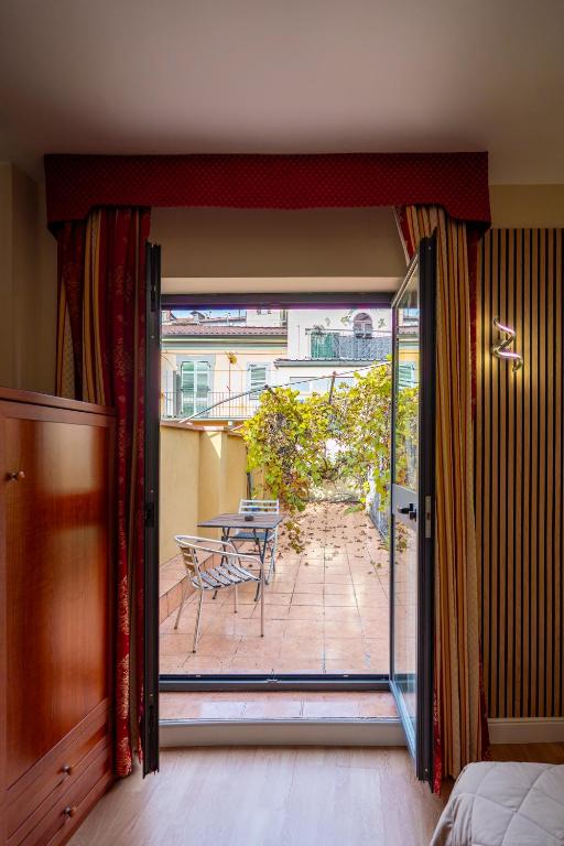 Balkón nebo terasa v ubytování Hotel Cavour Resort