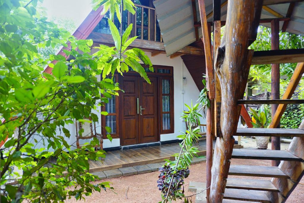 Zahrada ubytování Sky Villa Sigiriya