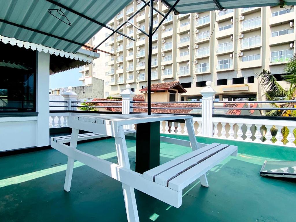 Balkón nebo terasa v ubytování Hotel Marilyn
