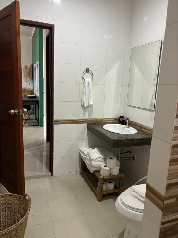 Koupelna v ubytování Shanti samui Resort