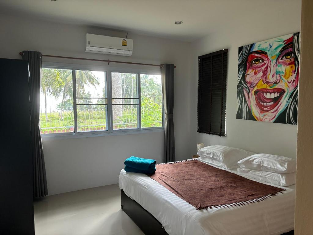 Postel nebo postele na pokoji v ubytování Shanti samui Resort
