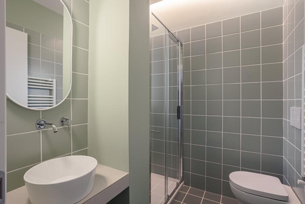 Koupelna v ubytování 4BNB - Suites del Gallo