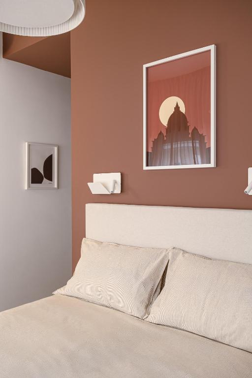 Postel nebo postele na pokoji v ubytování 4BNB - Suites del Gallo