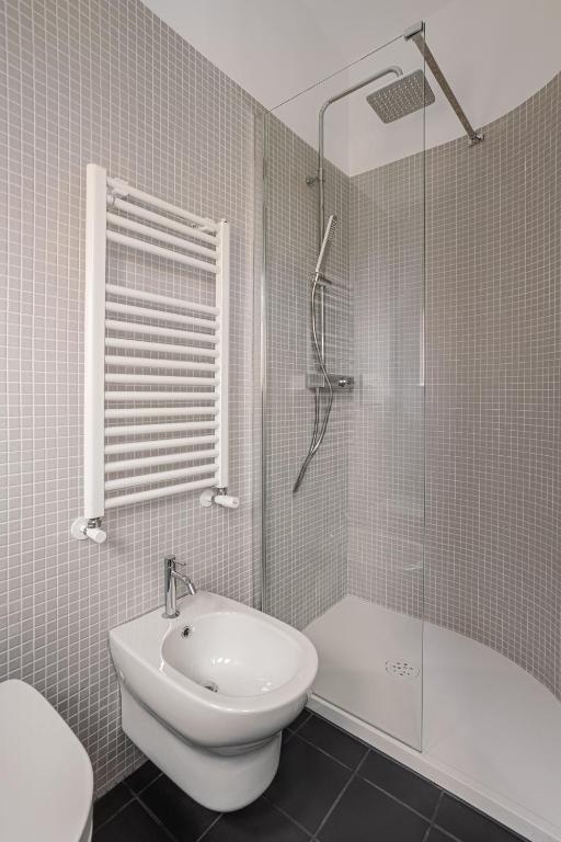 Koupelna v ubytování 4BNB - Suites del Gallo